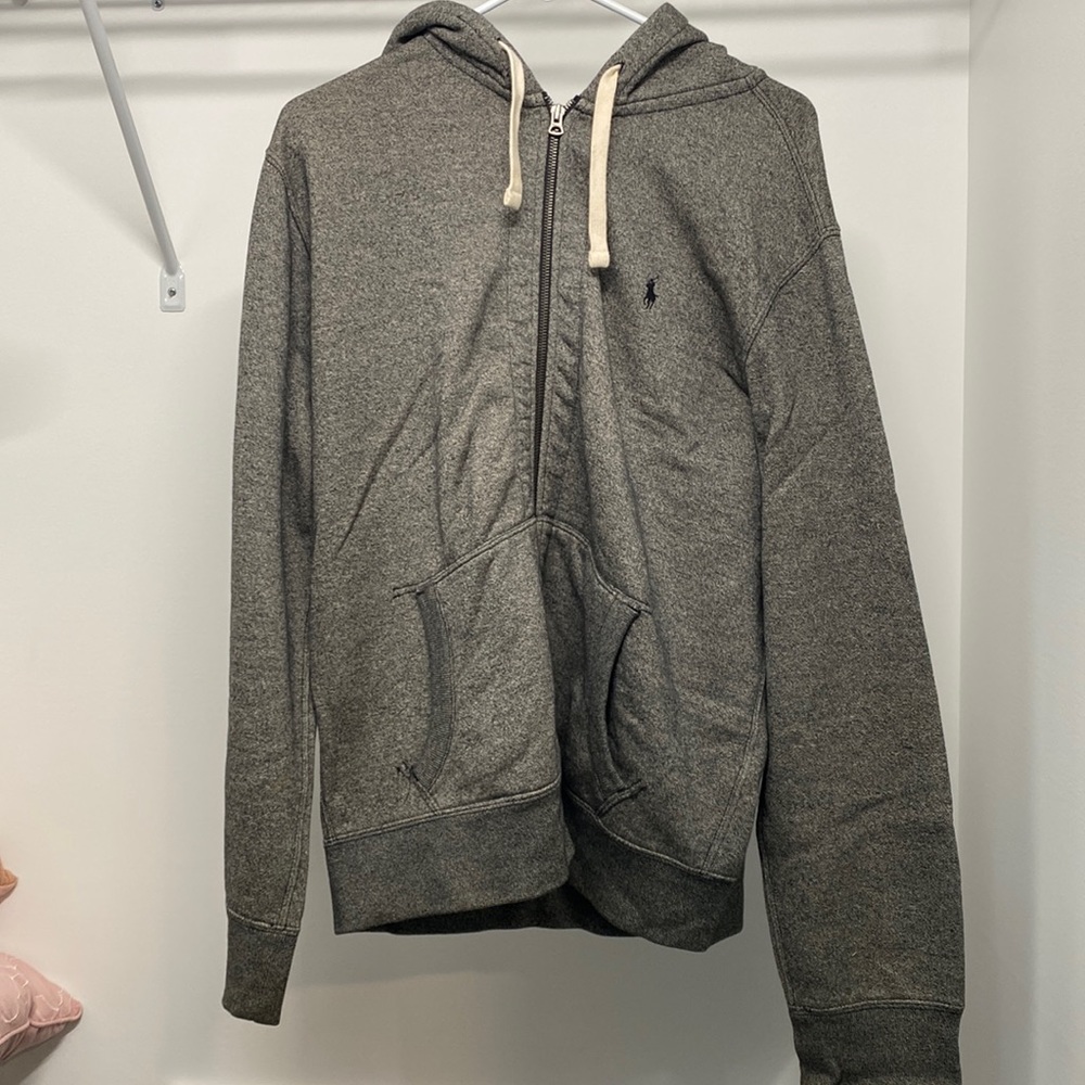 Polo Ralph Lauren Zip up hoodie size large